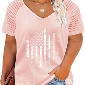 American flag tshirt